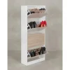 KADIMA DESIGN Schuhkommode 150 x 0 x 0 cm weiß / weiß