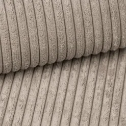 kaiser möbel Ecksofa Cord 2-Sitzer Dunkelbeige