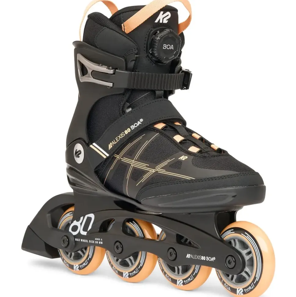 K2 Alexis 80 BOA Schwarz/Rosa 40