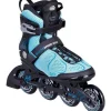 K2 ALEXIS 84 SPEED ALU Inline Skate turquise/black - 35
