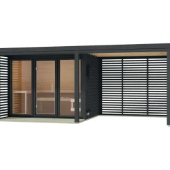 Karibu Angelus inkl. 9 kW Ofen + int. Steuerung