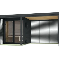 Karibu Angelus XL inkl. 9 kW Ofen + int. Steuerung