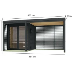 Karibu Angelus XL inkl. 9 kW Ofen + int. Steuerung