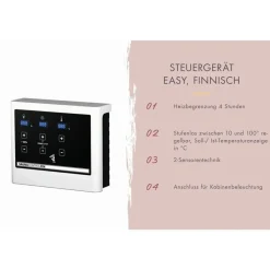 Karibu Angkor 9 kW Ofen + ext. Steuerung
