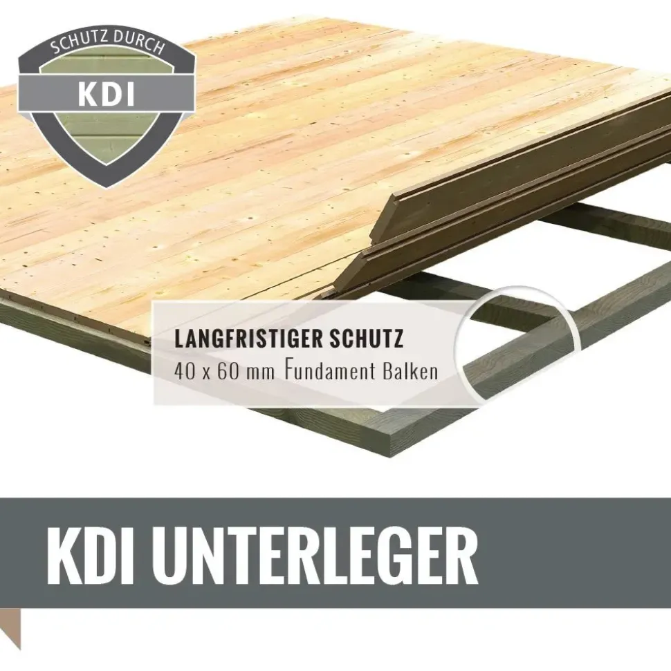 Karibu Fasshaus 2 ohne Ofen