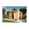Karibu Gartenhaus 3,03 x 1,87 m Natur