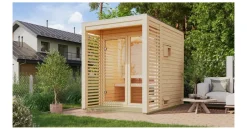 Karibu Gartensauna Saunahaus Angkor 2 Ohne Ofen