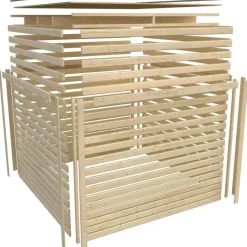 Karibu Hycore 2 inkl. 9 kW Bio-Kombiofen + ext. Steuerung