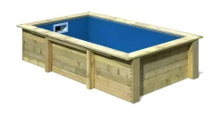 Karibu Pool Large Set mit Sandfilteranlage & Skimmer