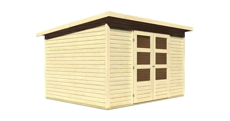 Karibu Stockach 5 3,01 x 2,42 m natur