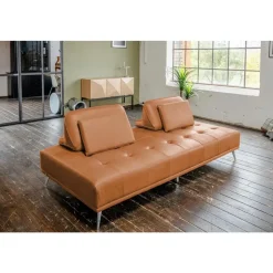 KAWOLA Schlafsofa Wiolo Leder