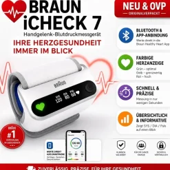 KAZ Europe SA iCheck 7 BPW4500 Handgelenk