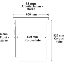 Küchen-Preisbombe Küchenzeile SIENA 280 + 180 cm Schwarz matt