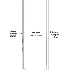 Küchen-Preisbombe Stilo Küchenzeile 350 cm
