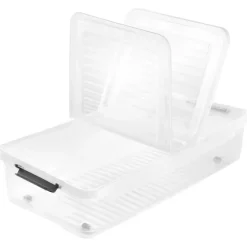 KEEEPER Unterbettbox 77 x 38 x 16 cm 1-tlg. transparent