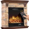 Kesser Elektrokamin LED 3D-Flame braun