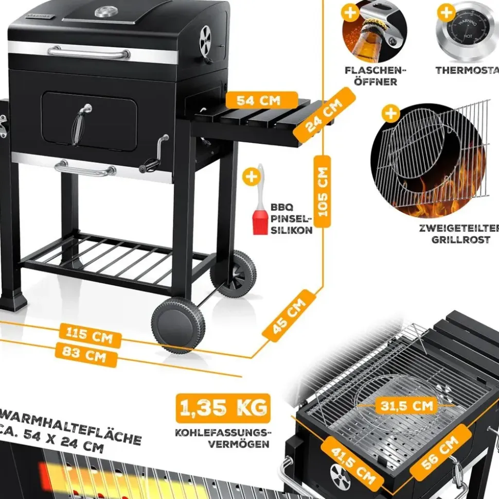 Kesser Holzkohlegrill