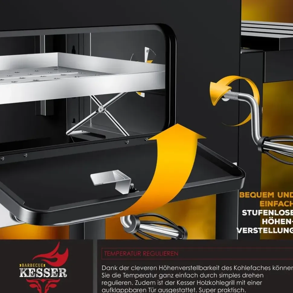Kesser Holzkohlegrill