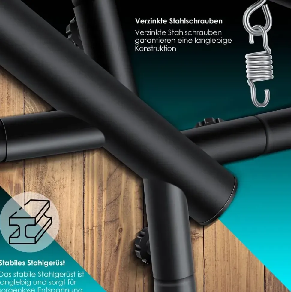 Kesser Luxe Hängesessel Anthrazit