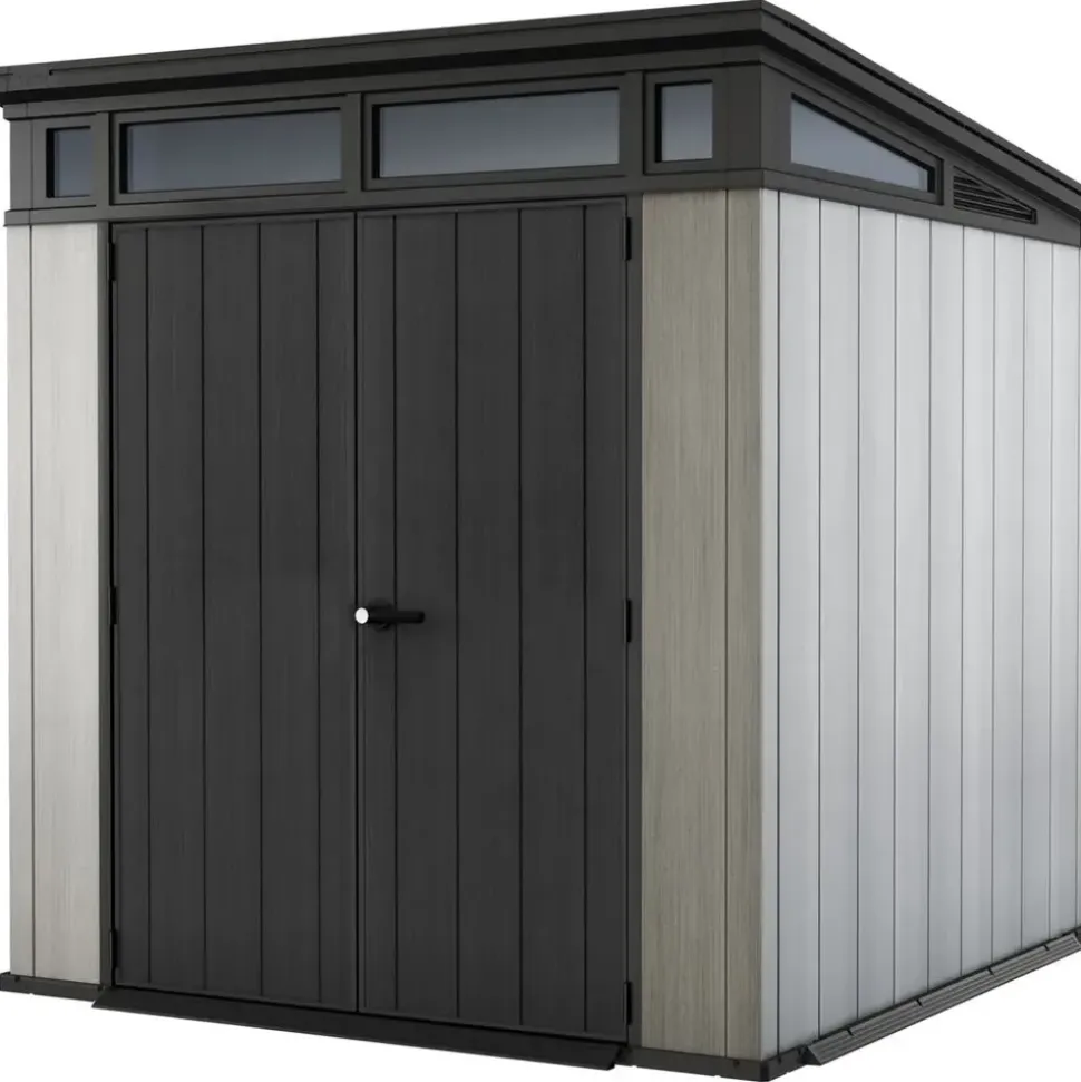 KETER Artisan Geräteschuppen 7 x 7 2,14 x 2,18 m grau/anthrazit