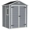KETER Manor 6x5 DD 1,85 x 1,52 m grau/weiß