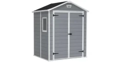 KETER Manor 6x5 DD 1,85 x 1,52 m grau/weiß