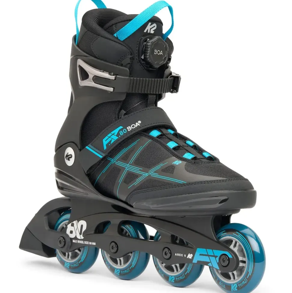 K2 F.I.T. 80 BOA Schwarz/Blau 39,5