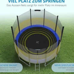 Kinetic Sports Trampolin Outdoor Salto