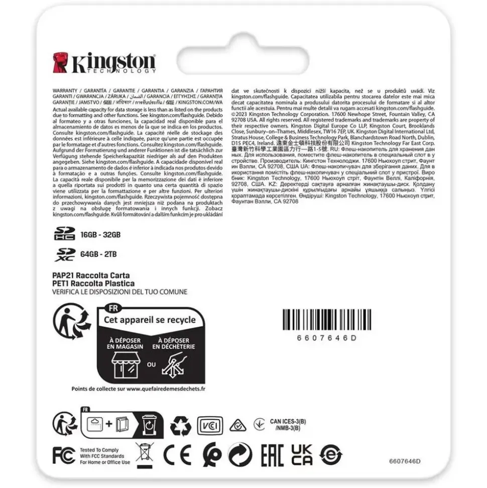 Kingston Canvas React Plus V60 for Full HD/4K, 128 GB, SDXC UHS-II 280R/100W U3 / Class10 - UHS-II, 280 MB/s, 100 MB/s
