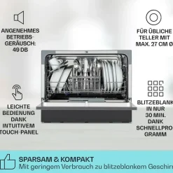 Klarstein Amazonia 6 Tischgeschirrspüler