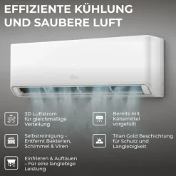 Kältebringer R290 Split-Klimaanlage