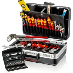 Knipex Werkzeugkoffer Sanitär 52-tlg. schwarz 48 x 38 x 20 cm