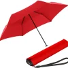 Knirps Taschenschirm US.050 Ultra Light, Slim, Manual, Sturmfest, red