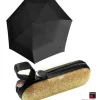 Knirps X1 Super Mini Taschenschirm 2Glam mit ecorepel-Technologie - gold
