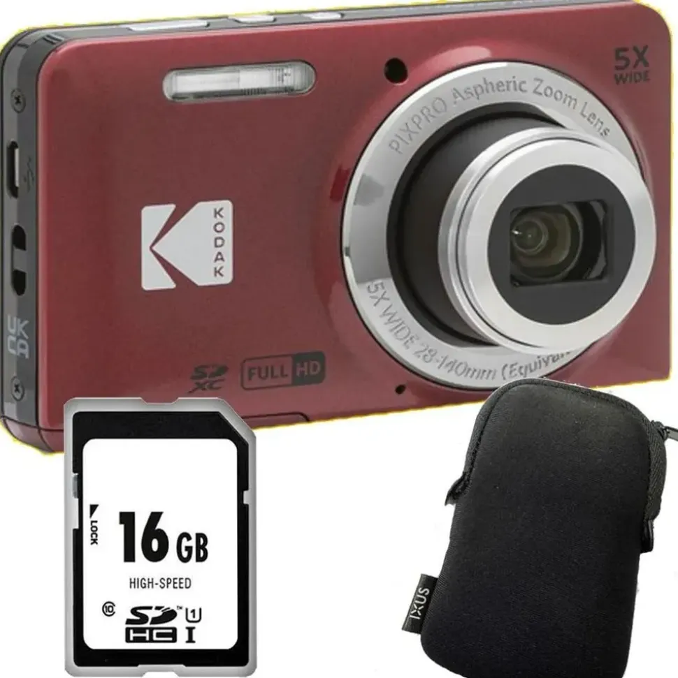 Kodak Pixpro FZ55 rot
