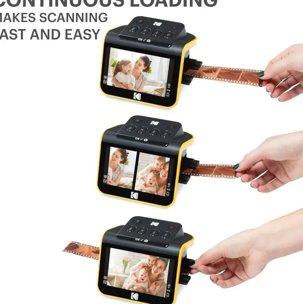 Kodak Slide N SCAN Diascanner, Negativscanner 4320 x 3252 Display, USB-Stromversorgung