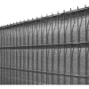Koll Living Doppelstabmattenzaun 500 x 100 cm Schwarz/Metall