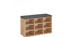 komto Sofia 80 x 50 x 30 cm honig Eiche / braun