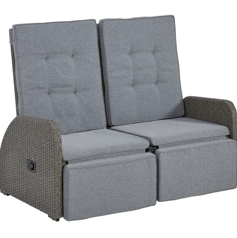 Konifera Vigo Gartenlounge-Set 8-tlg. grau