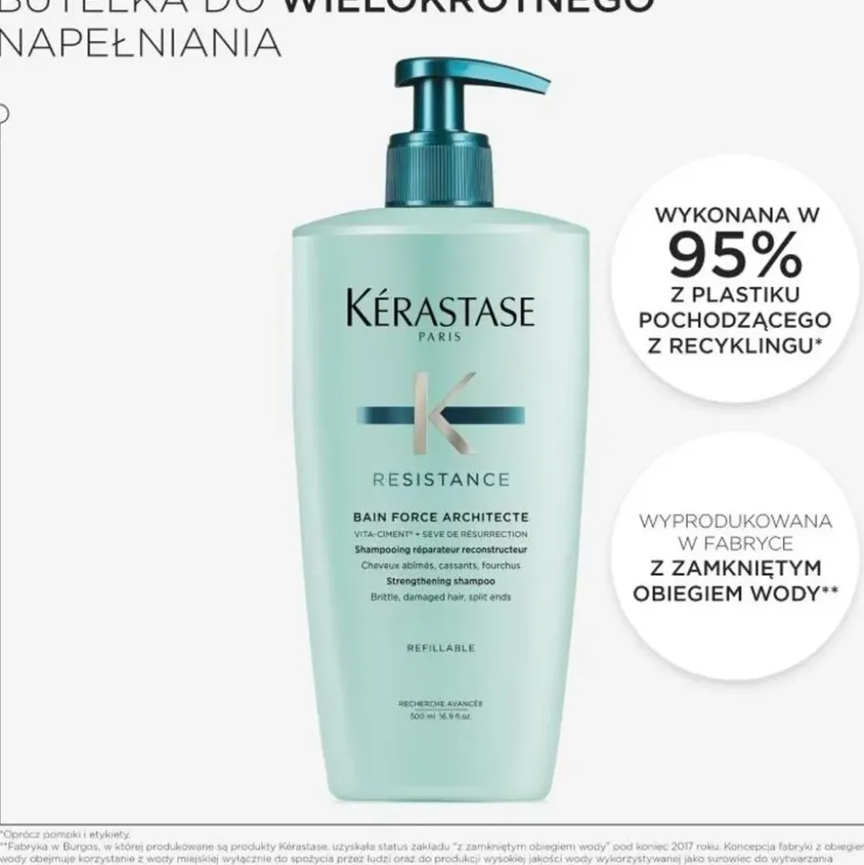 Kérastase Resistance Bain Force Architecte 500 ml