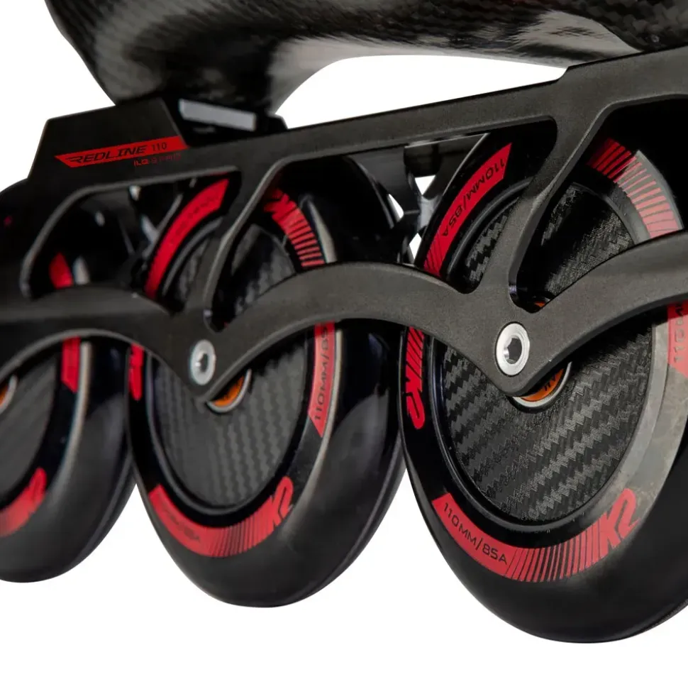 K2 Redline 110 Schwarz/Rot 40