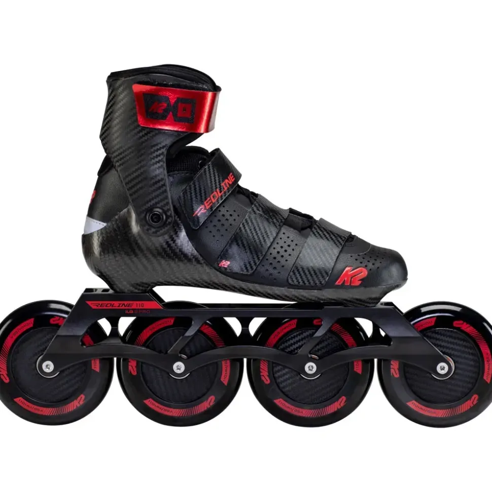 K2 Redline 110 Schwarz/Rot 40