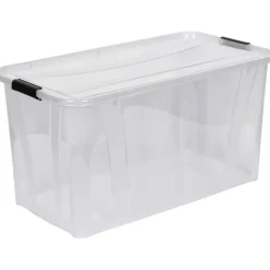 Kreher Master Box Aufbewahrungsbox 80 l 1-tlg. transparent