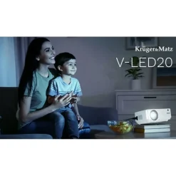 Krüger&Matz V-LED20 LED Grau/Weiß