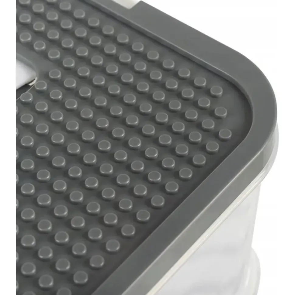 Kruzzel Stapelbox 35 l 4-tlg. transparent