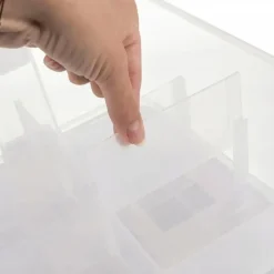 Kruzzel Stapelbox 35 l 4-tlg. transparent