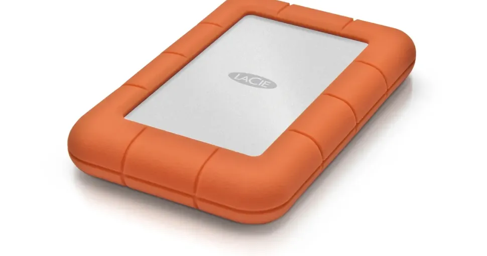 LaCie Rugged Mini 2 TB USB 3.0 silber/orange