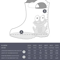 Ladeheid LA-CA-01 Gummistiefel Grün 24,5