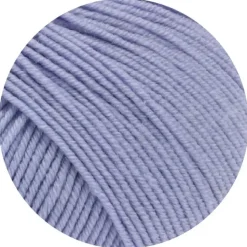 Lana Grossa Häkelwolle Cool Wool Uni Grau 50 g