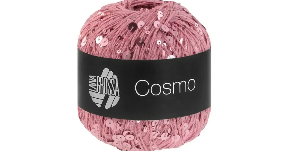 Lana Grossa Häkelwolle Cosmo Rosa 100 g